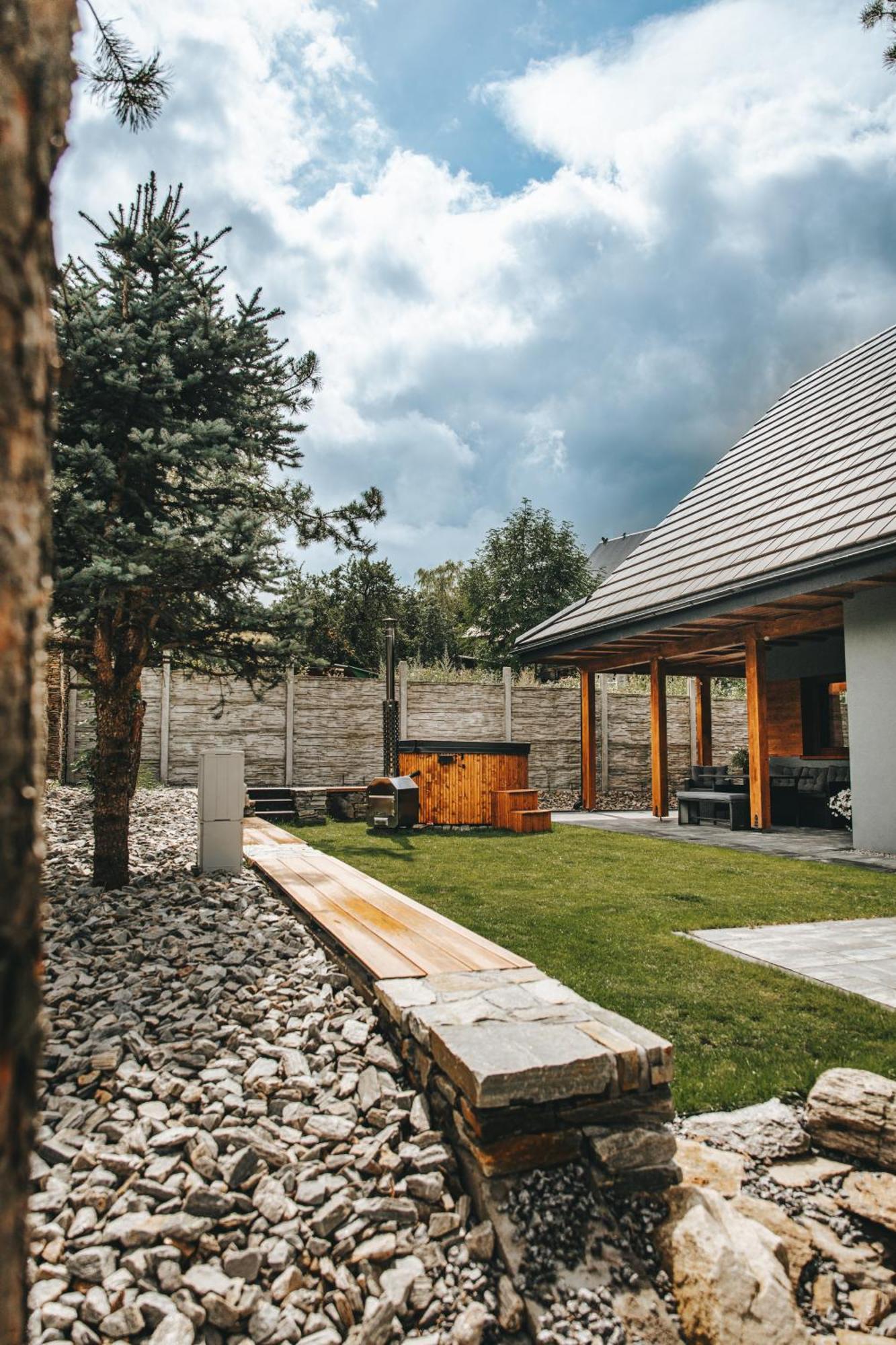 Skrzaci Zakatek - Domek Z Prywatna Balia Z Jacuzzi Stronie Śląskie エクステリア 写真